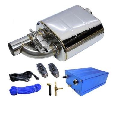 Imagem de Abafador Inox Com Difusor Escap Controle Remoto Adaptação - DSTAL