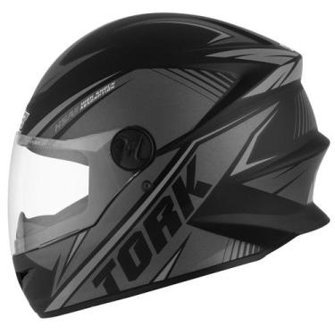 Imagem de Capacete R8 Pro Tork Moto Fechado Feminino Masculino Adulto Viseira Se