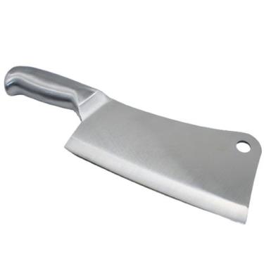Imagem de Faca Cutelo Açougueiro Quebra Ossos Costelinha Frango 27cm - SQ