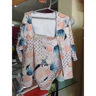 Imagem de Maiô kimono plus Tam  XG - Grif Bela