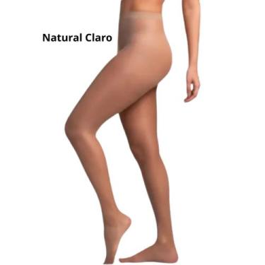 Imagem de Kit com 3 Meia Calça Trifil Clássica Adherence Fio 15 1732.2609, Natur
