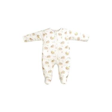 Imagem de Macacao Longo Bebe Estampado Anjos Baby, Estampado, RN