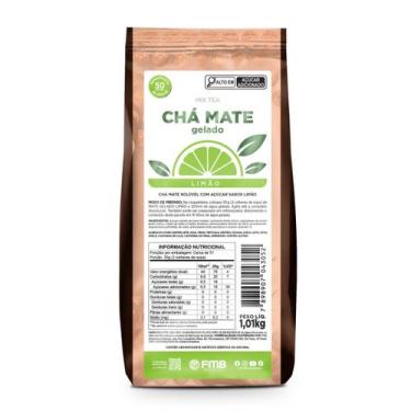 Imagem de Preparado Chá Mate Gelado LIMÃO Mix Tea FMB 1 kg