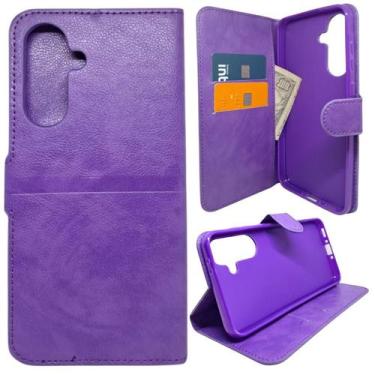 Imagem de Capa Carteira para Samsung A56 (Tela de 6.7) Capinha Case - Genérico, 