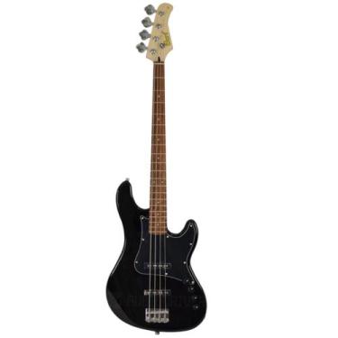 Imagem de Baixo 4 Cordas Cort Captação Ativa Jazz Bass Series GB 34JJ BK Contrab