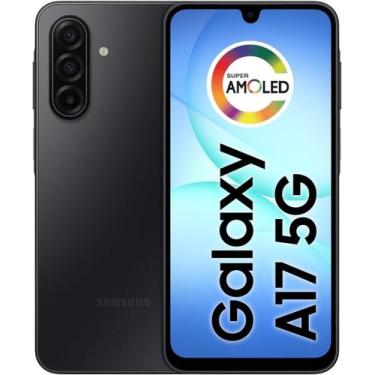 Imagem de Smartphone Samsung Galaxy A17 5G 128GB 4GB 50MP Tela 6,7 Preto, 128GB,
