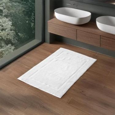 Imagem de Toalha de Piso Lazio 48 x 80 - Kacyumara, BRANCO / BRANCO