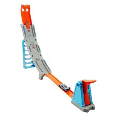 Imagem de Hot Wheels Pista e Acessórios Campeonato Para o Topo Mattel, Azul, Úni