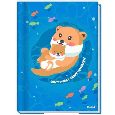 Imagem de Caderno Brochura Capa Dura 1/4 Pequeno Lala Pets 80 Folhas Credeal Est
