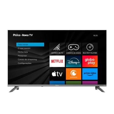 Imagem de Smart TV LED 43" Full HD Dolby Roku P43CRA Philco Preta
