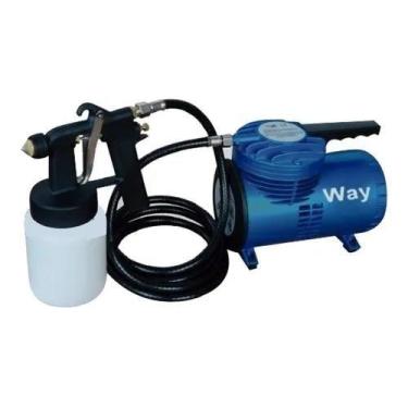 Imagem de Compressor de ar mini elétrico portátil Importway Ferramentas IWCAD-1/