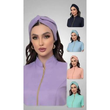Imagem de Turbante Elástico Feminino para Cabelo Unissex - Congratulations Store