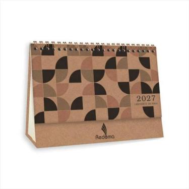 Imagem de Calendário de mesa Redoma kraft