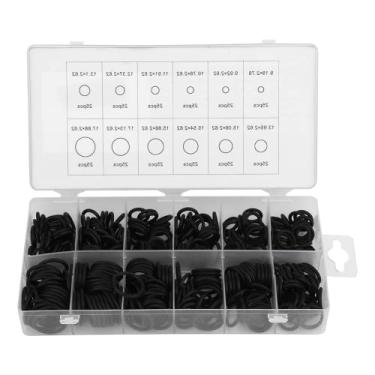 Imagem de Anel de vedação, arruela de vedação Material de borracha nitrílica com caixa de plástico para janelas de oficinas Eletrodomésticos para garagens Encanadores Máquinas Portas de vagões