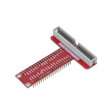 Imagem de Mugast Kit de placa de extensão, cabo GPIO + tábua de pão + placa adaptador tipo T GPIO 3 kit de extensão DIY adequado para PI3 / PI2 / B +