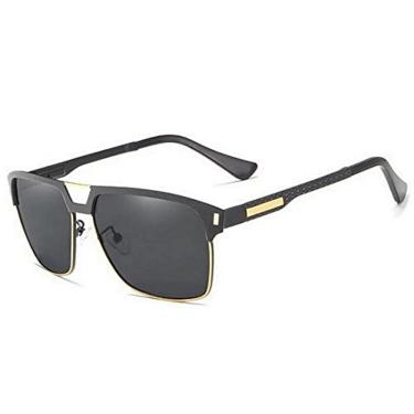 Imagem de Óculos de Sol Masculino BARCUR Design Quadrado Luxuoso Proteção uv400