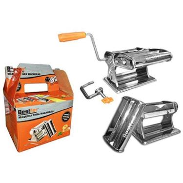 Imagem de Maquina para Massa / Macarrão Caseira Com 2 Laminas 20X14CM