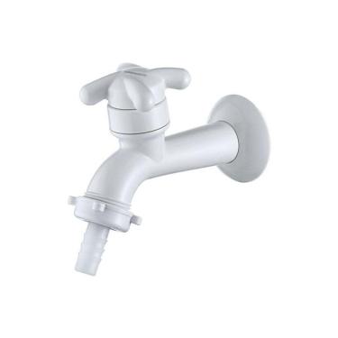 Imagem de Torneira Plástica para Tanque e Jardim Lorenzetti Brio 1130 F34 de Parede Branca