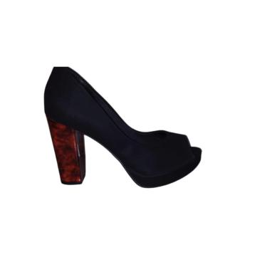 Imagem de Peep Toe Bebece 8420-065 Nbk Palatino