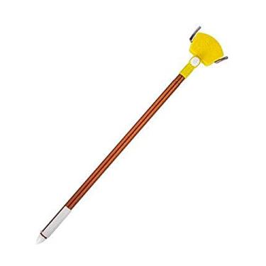 Imagem de Barraca de pesca Suporte de bateria, suporte de aço inoxidável, suporte de borboleta, suporte de pesca de bateria de bateria, suporte de cadeira Suporte para vara de pescar ( Color : Yellow )