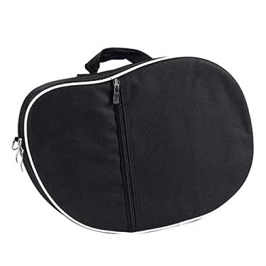 Imagem de Tongina Bolsa de transporte para armazenamento de harpa de lira, bolsa de transporte para piano de polegar Kalimba adequada para 10 – 19 peças de harpa de corda