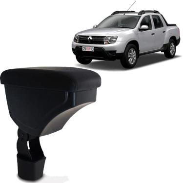 Imagem de Apoio De Braço Renault Duster/Oroch 2011 Até 2018, Nat, 600709, Preto/ Linhas Pretas