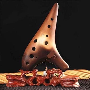 Imagem de KRASS Ocarina 12 Hole Classic Vintage Ocarina AC/SF/SG/SC opcional, música e iniciantes, C.A, Collector88