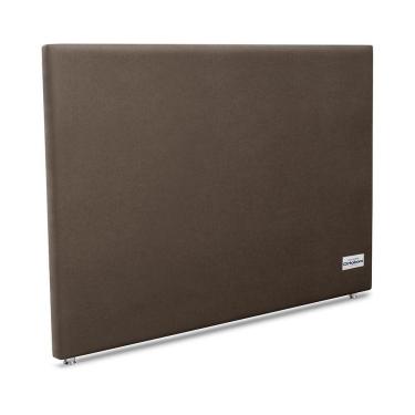 Imagem de Cabeceira Sena Linho Marrom Casal 12x140x125 Linho