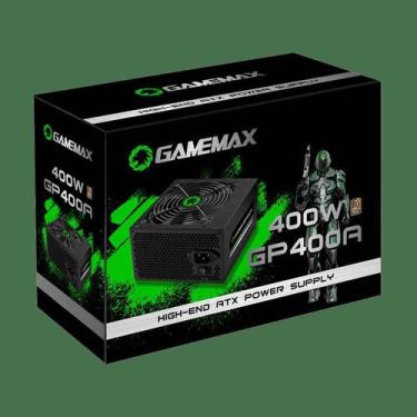 Fonte de Alimentação Gamemax GM550 550W 80 Plus Bronze c/ Preta