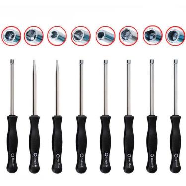 Imagem de ZLZH (conjunto de 8) carburador de ajuste TooI incluindo 21 dentes e 7 dentes divididos/Pac homem/único D/duplo D/hexagonal soquete para comum