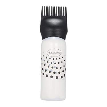 Imagem de Qudai 1 pc Cabelo Tingimento de Cor Garrafas Aplicador Aplicador de Pente de Raiz Dispensador de Frasco com Pente Ferramentas de Cabelo de Salão BD