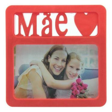 Imagem de Porta Retrato Mãe 10X15cm Phc01174 Vermelho - Wincy