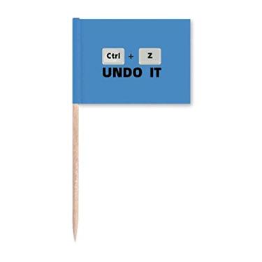 Imagem de Regret Choose Give Leave Art Deco Presente Fashion Palito de Dentes Marcadores Decoração de Festa