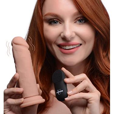 Imagem de Strap U Dildo Vibratório De Silicone Power Player 28X Com Controle Remoto - Luz