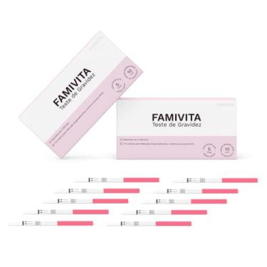 Imagem de Teste de Gravidez - Detecta o positivo antes do atraso menstrual com a maior sensibilidade do mercado (10 Testes)