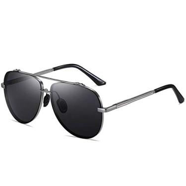 Imagem de Óculos de sol Banned 1976 Metal Retro Estilo Aviador Piloto Óculos de sol Polarizados com Proteção Uv400 (C1)