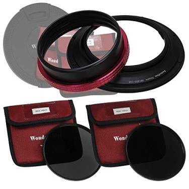 Imagem de WonderPana FreeArc 145 mm ND16 e ND32 kit compatível com Nikon 14-24 mm AF-S Zoom Nikkor f/2.8G ED lente AF