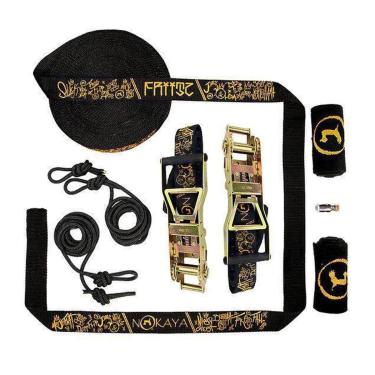 Imagem de Kit Friitz 30m - Trickline C/ 2un. Ergo - Nokaya Slackline-Unissex