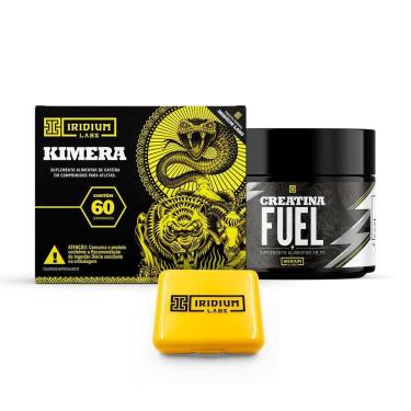 Imagem de Kit Creatina Fuel 150g + Kimera Thermo + Porta Cáps-Unissex
