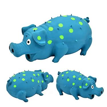 Imagem de Brinquedos de mastigar para cães, bastão de escova de dentes para cães, treinamento molar resistente a mordidas de látex de algodão, brinquedo de mastigar em forma de porco, para mastigadores agressivos, brinquedos de látex para porcos, suprimentos para animais de estimação, acessórios para cães