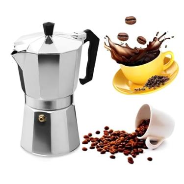 Imagem de Cafeteira premium Italiana Moka 3 Xícaras Alumínio s/filtro