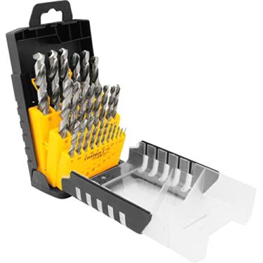 Imagem de Jogo De Brocas De Aço Rápido Din 338, 1,0 Mm A 13,0 Mm, Com 25 Peças, Vonder.