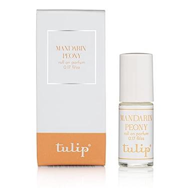 Imagem de Tulip Perfume Classic Roll On Eau De Parfum, Peônia Mandarim, 0,6 Onça