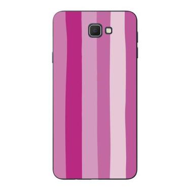 Imagem de Capa Case Capinha Samsung Galaxy  J7 Prime Arco Iris Rosa - Showcase
