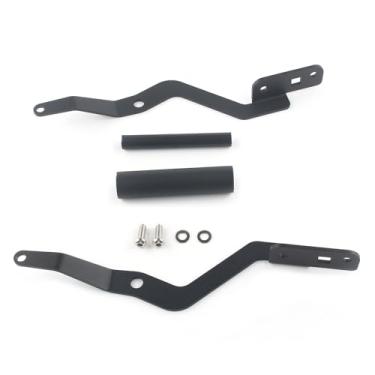 Imagem de FINMOKAL Suporte de pára-brisa de motocicleta suporte de placa de navegação GPS para telefone celular compatível com BMW F900R F900XR 2020-2022