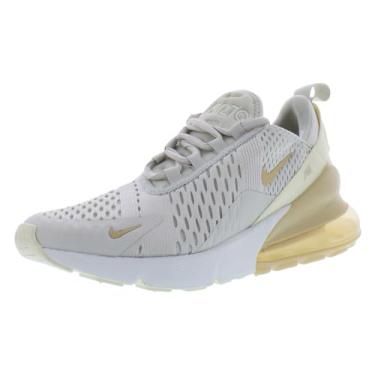 Imagem de Nike Tênis de caminhada feminino Shox Q'Vida, Osso claro/gergelim/vela/branco, 34
