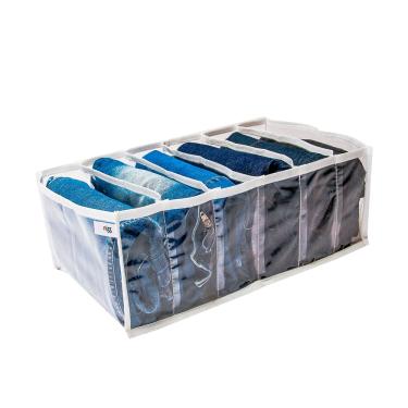 Imagem de Kit 10 Organizadores Para Calça Jeans