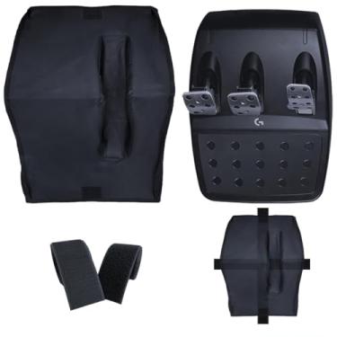 Imagem de Qualicapas Capa Protetora Compatível com Pedais Logitech G25 G27 G29 G920 G923 Simulador Gamer