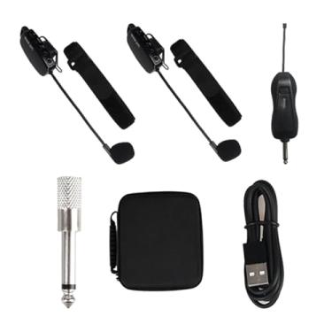 Imagem de Generic Sax microfone megaphon erhu captador clipe no microfone para sax violino baixo flauta trompete, B