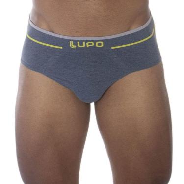 Imagem de Cueca masculina slip sem costura Lupo 